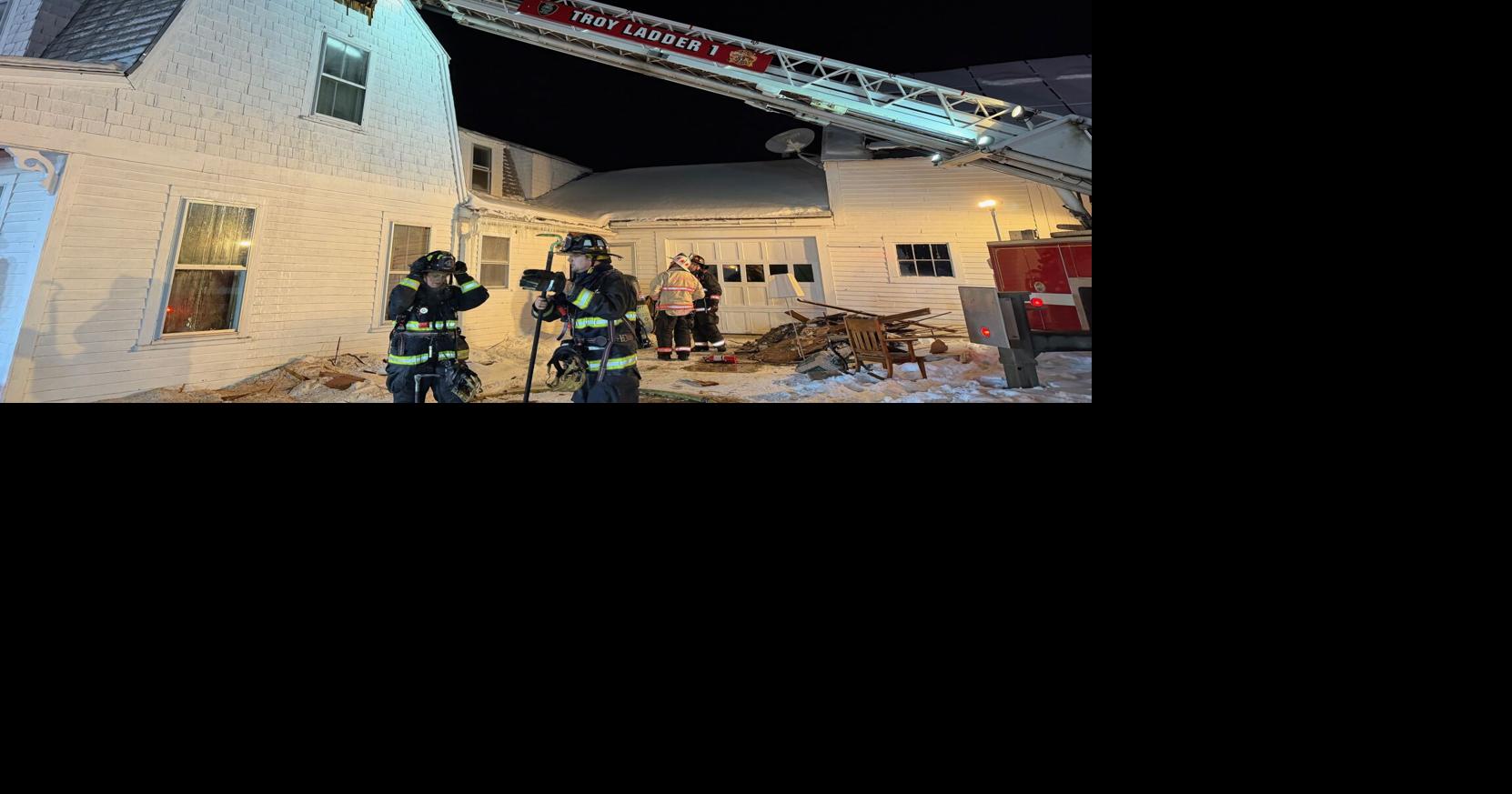 Chimney fire prompts multi-agency response, displaces two | Local News ...