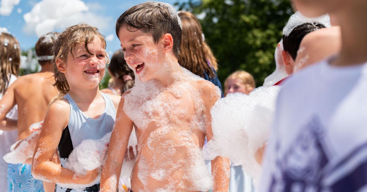 A foam-tastic time