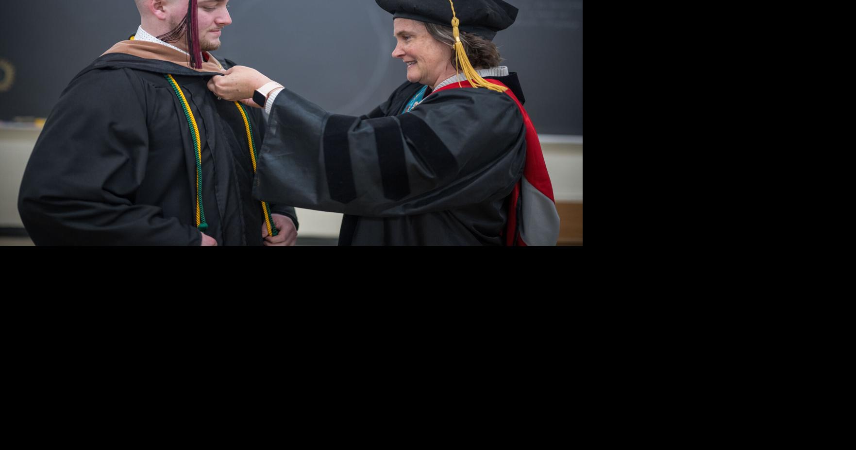 Franklin Pierce honors more than 400 graduates amid wet weather Saturday