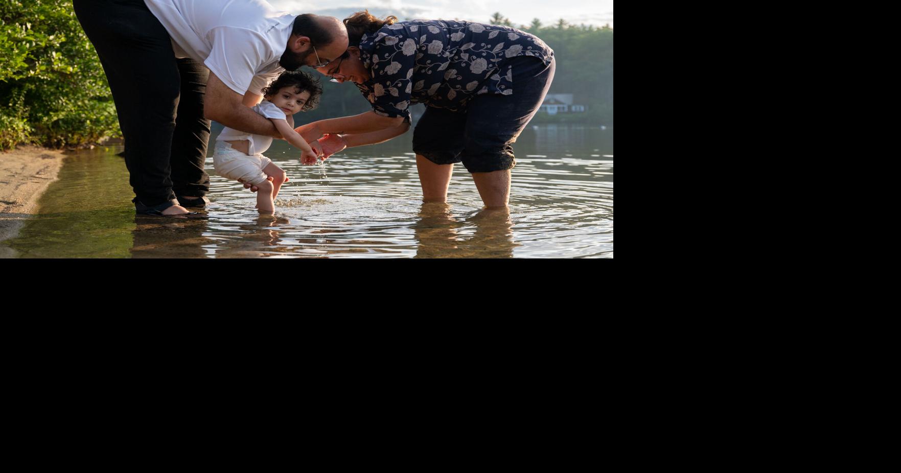 At the water's edge