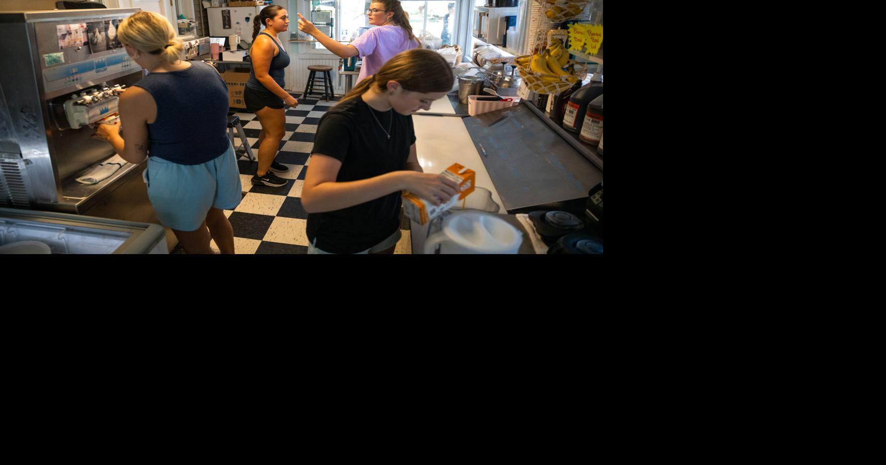 9 local shops that are part of the ice cream trail