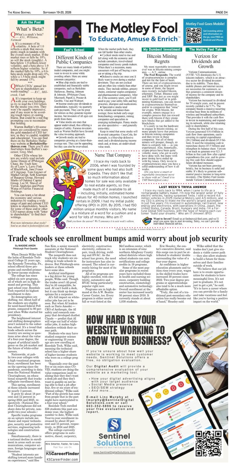 Page D4 | e-Edition | keenesentinel.com