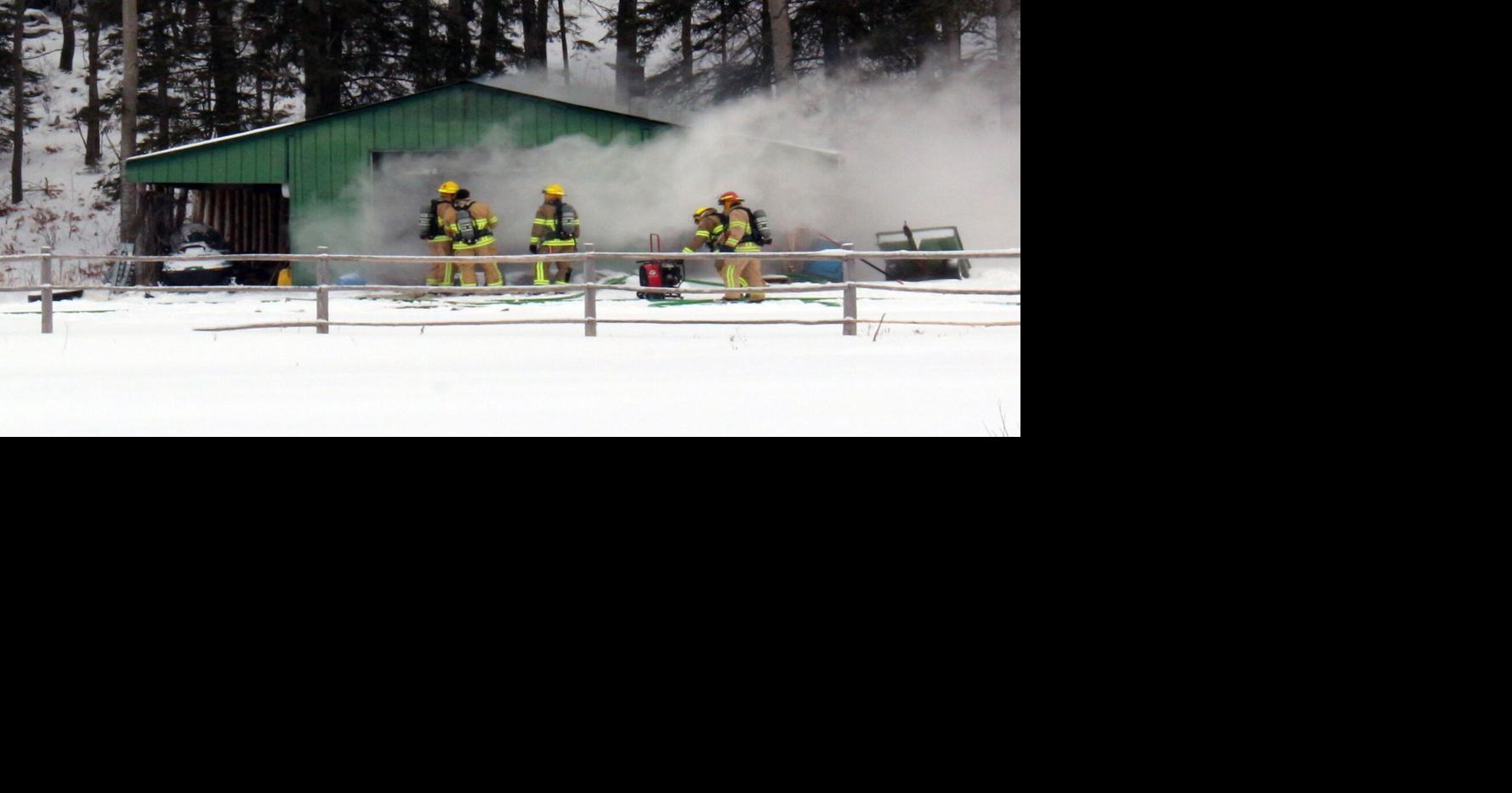 Firefighters respond to shed fire | Local News | kenoraminerandnews.com
