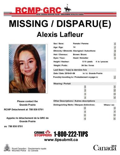 Updated: Grande Prairie RCMP seek public's help finding missing youth ...