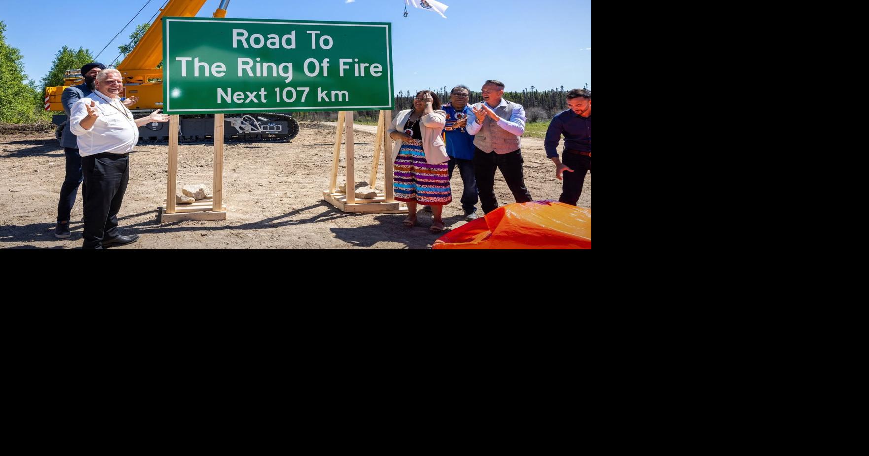 Province and Webequie break ground on supply road