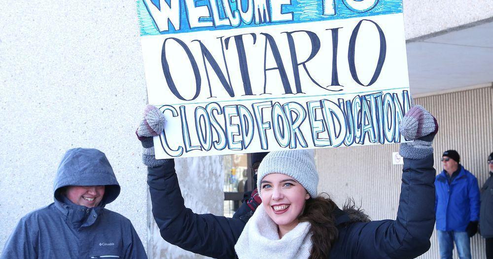 Osap Rally 'Don't defund our education': students rally against OSAP changes ...