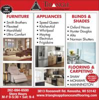 TRIANGLE APPLIANCE - Ad from 2026-06-13