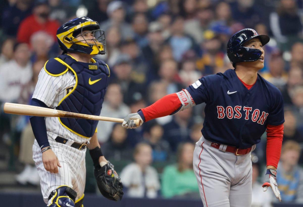Bullpen woes haunt Brewers; Red Sox score nine-runs off Bush and Guerra