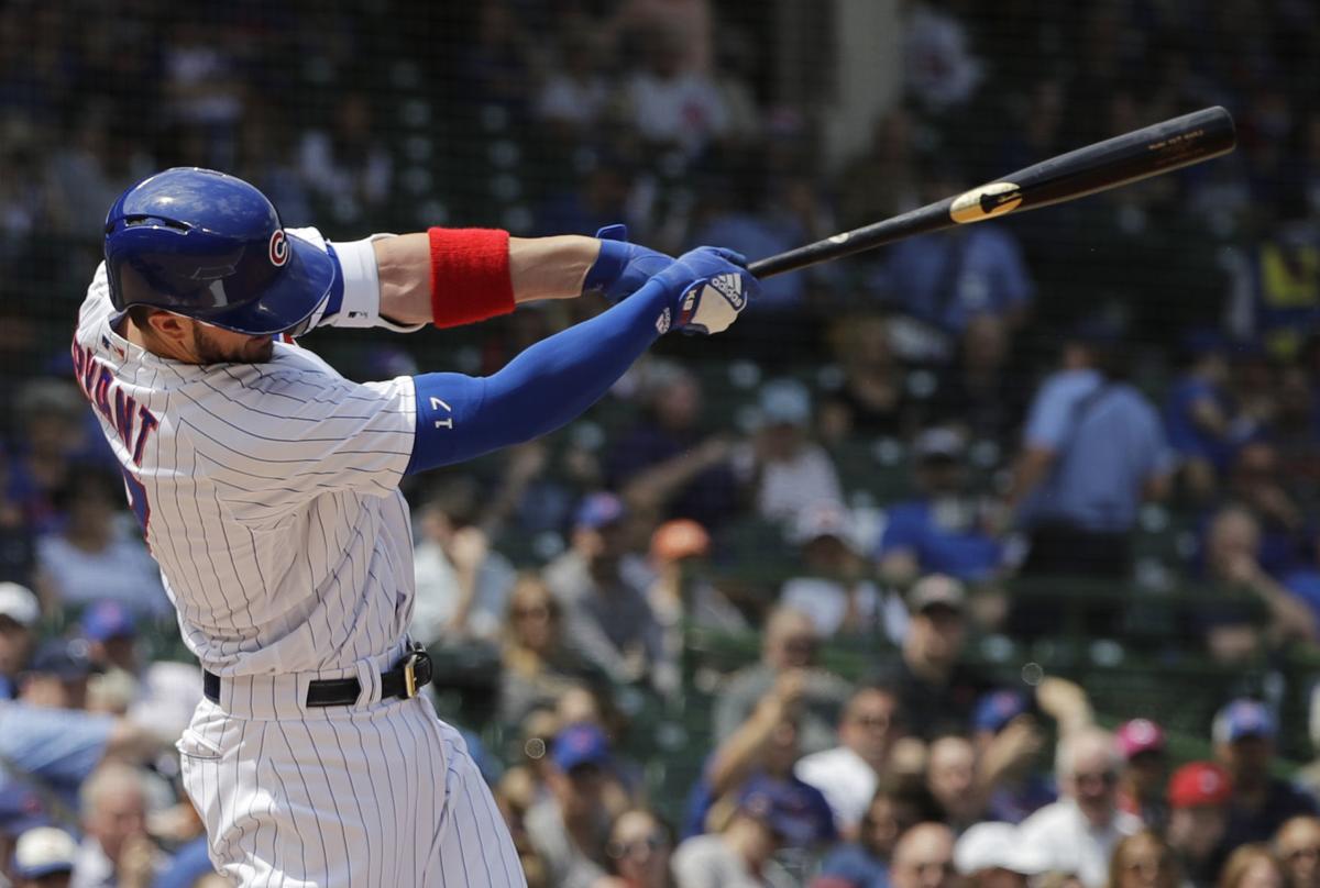 Former Iowa Cub Kris Bryant hits first MLB home run