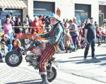 Coffin race parade leader