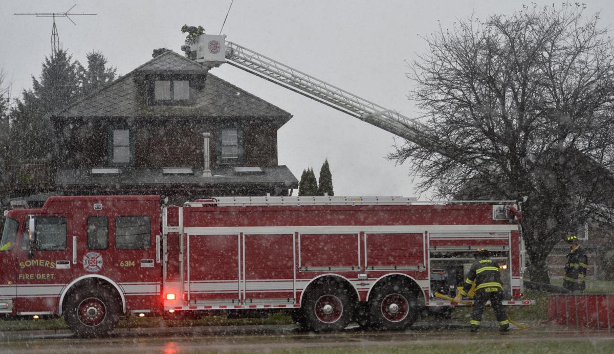 Somers farmhouse damaged by fire Local News