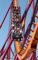 Six Flags Raging Bull