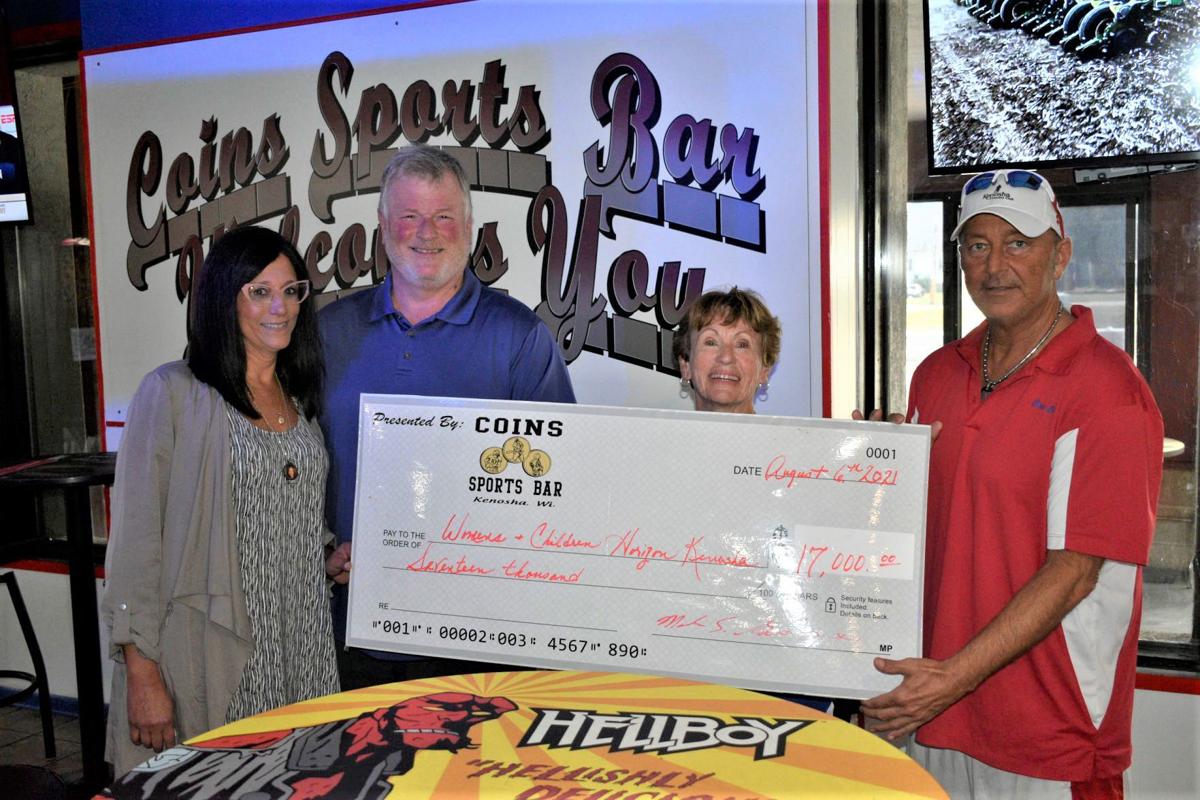 Fundraiser check presentation 2