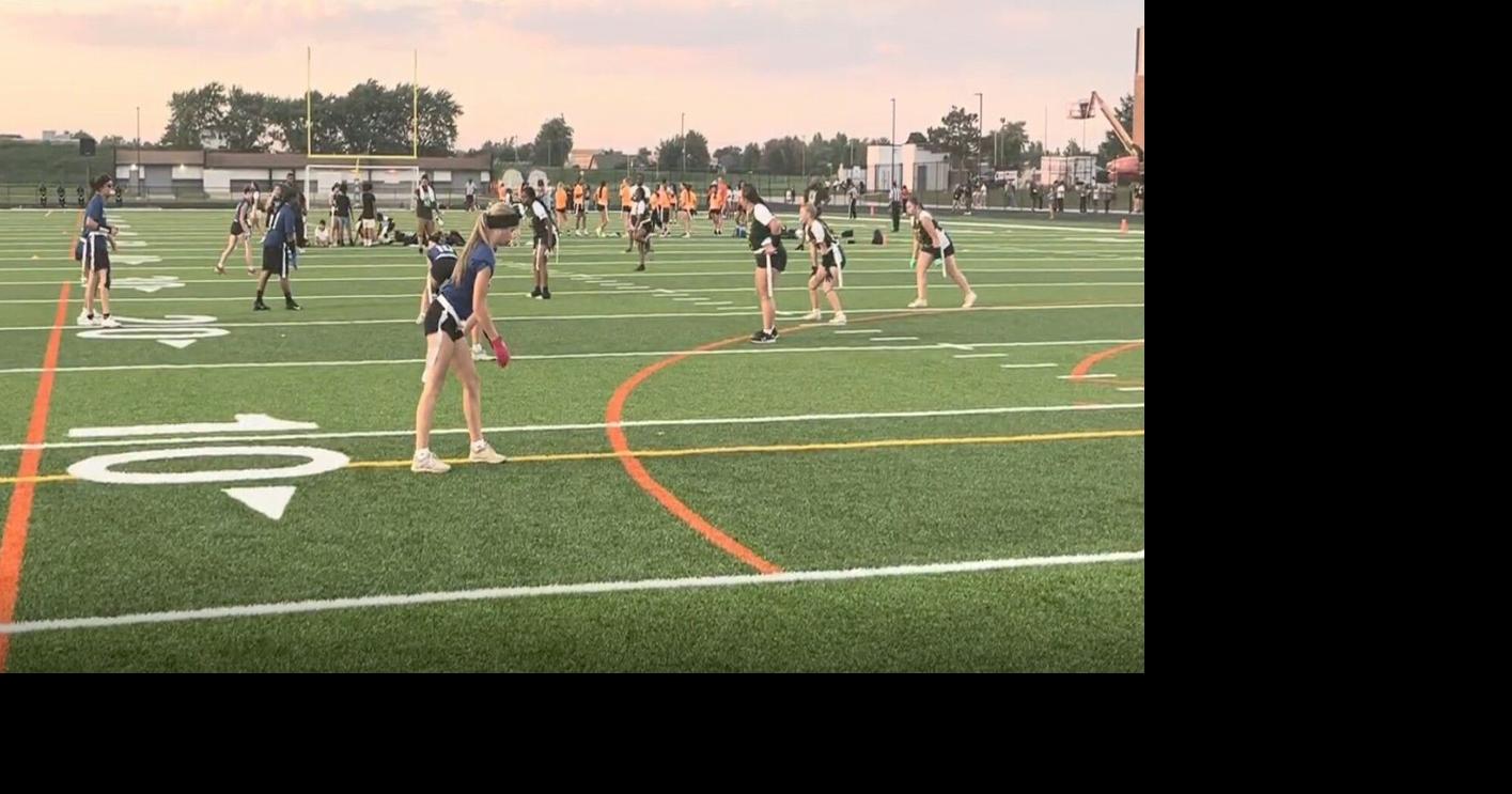 Kenosha Unified girls play first-ever flag football games