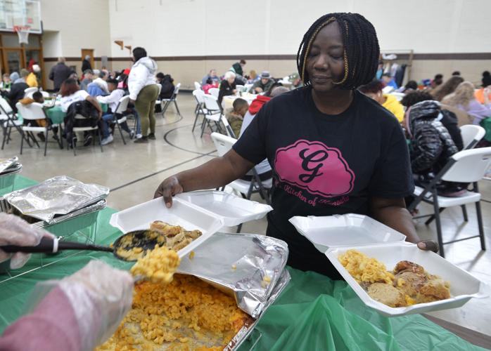 Thanksgiving 2023: L.A. County residents feed needy, embrace