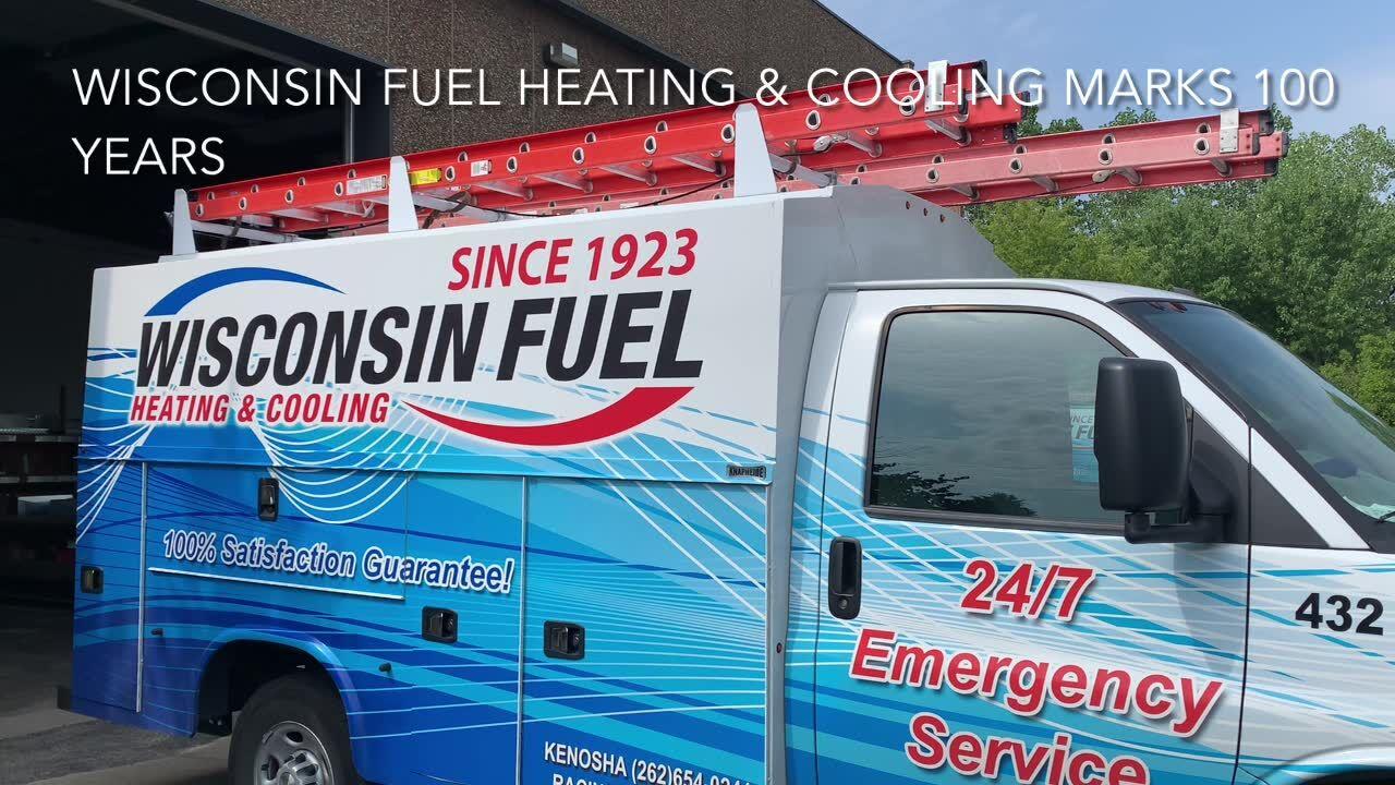 Wisconsin Fuel Heating u0026 Cooling of Kenosha marks 100 years