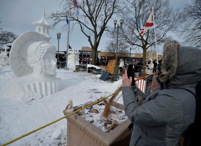 Snow sculptures and the people who create them have history in Milwaukee