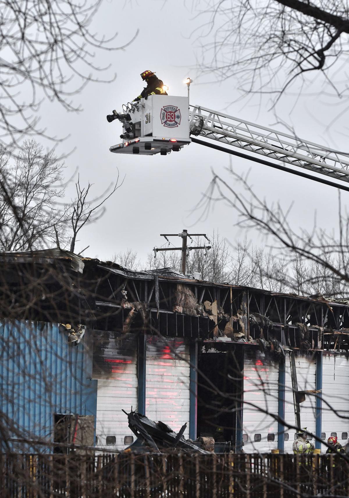 Early Morning Fire At Trucking Company Closes Green Bay Road News