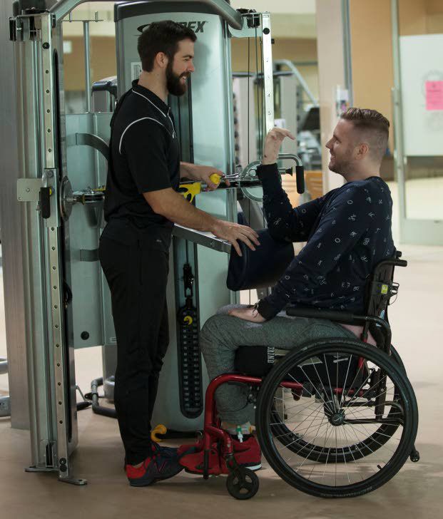 Disability knows no levels Goodwill fitness center helps others