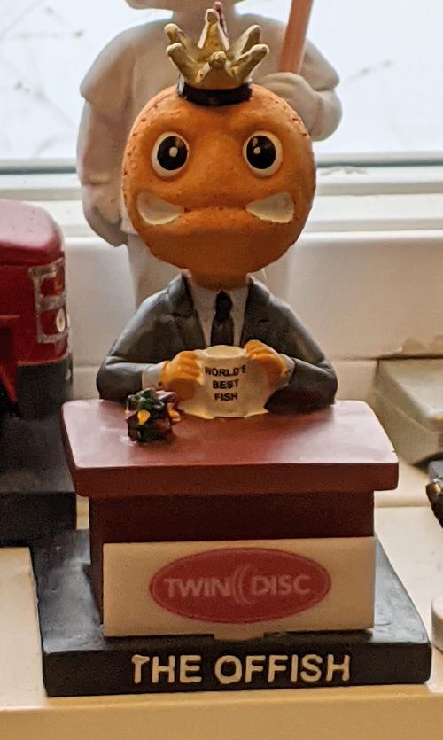 Offish bobblehead