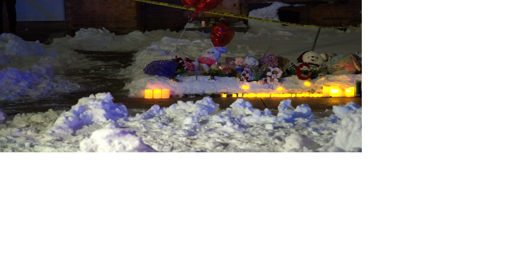 Vigil held for three Kenosha children who died in fire