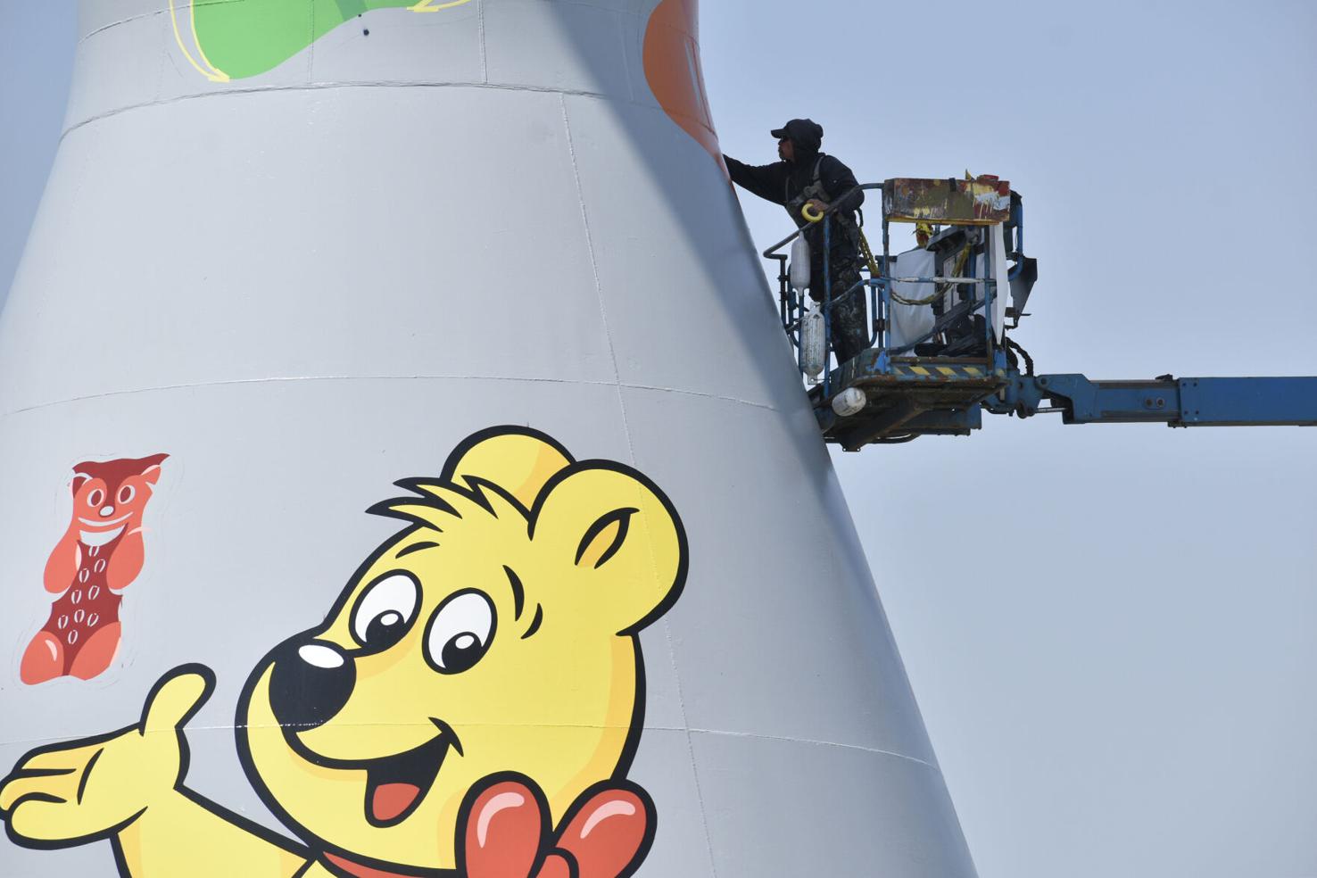 Haribo water tower in running for ‘Tank of the Year’