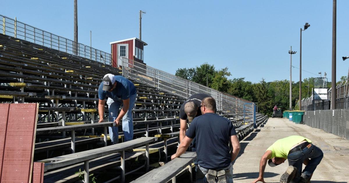 New bleachers to be installed at Wilmot Raceway