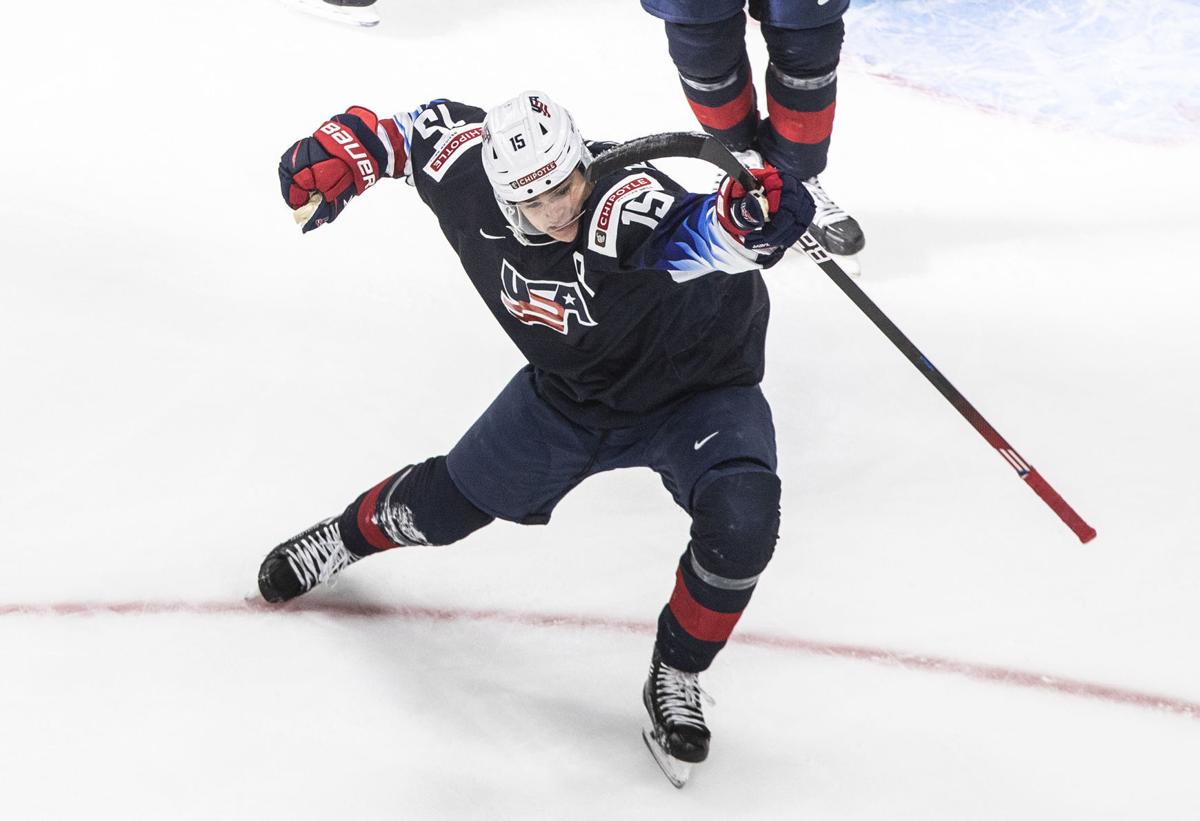 Trevor Zegras Background - Nhl Combine Helps Detroit Red Wings Put The