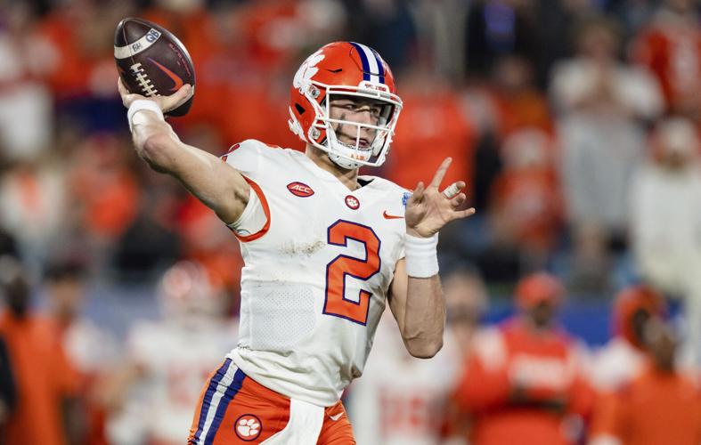 Clemson QB Klubnik prepares to start Orange Bowl