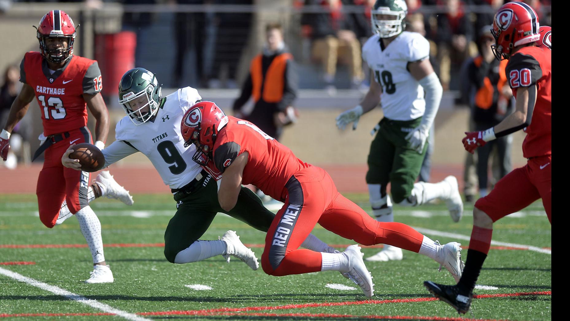 Titans Topple Red Men On Homecoming Carthage Football