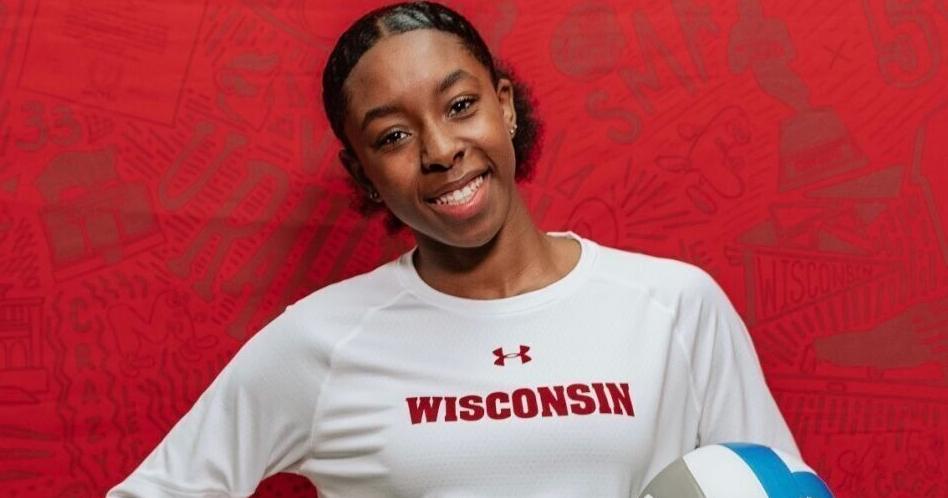 Outstanding Canadian runner who jumps 10-7 commits to Wisconsin volleyball |  Campus