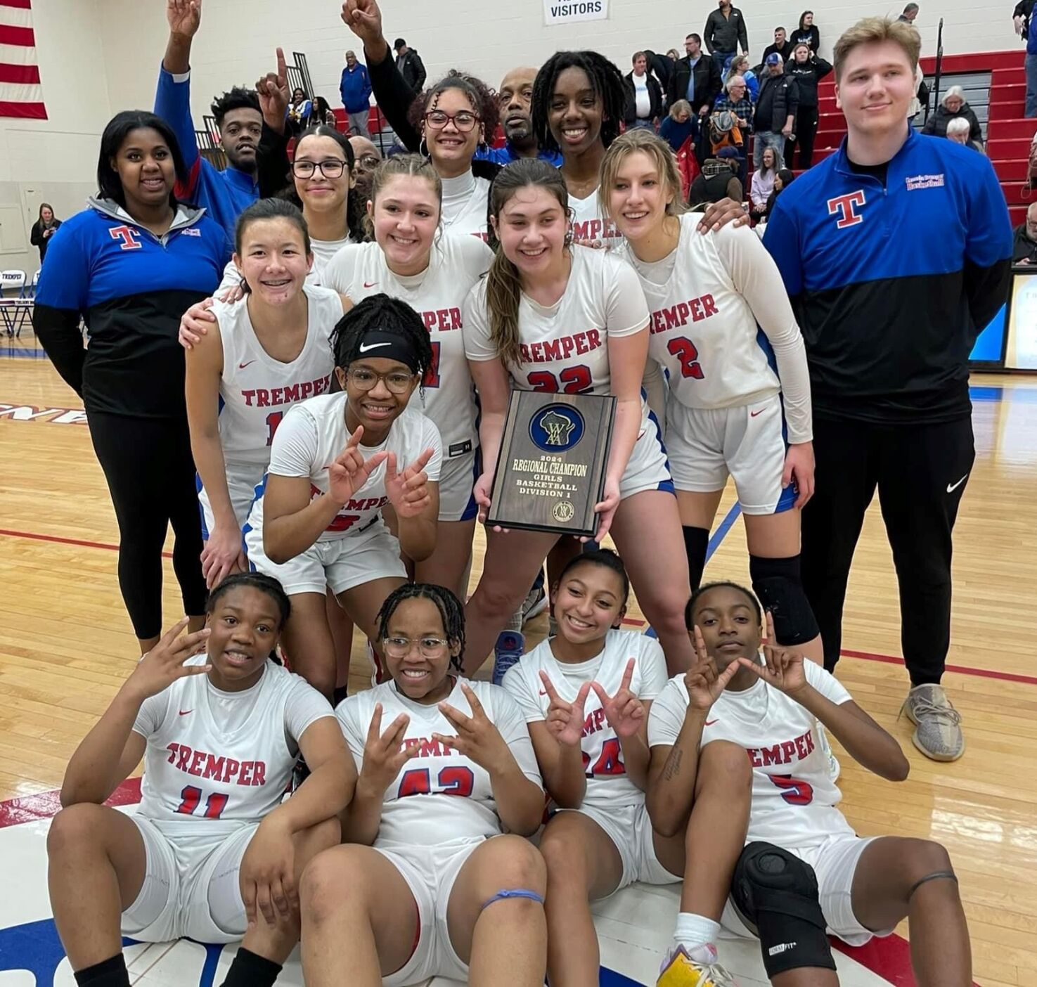Tremper and Bradford Girls Basketball Teams Secure Regional Titles with Impressive Performances