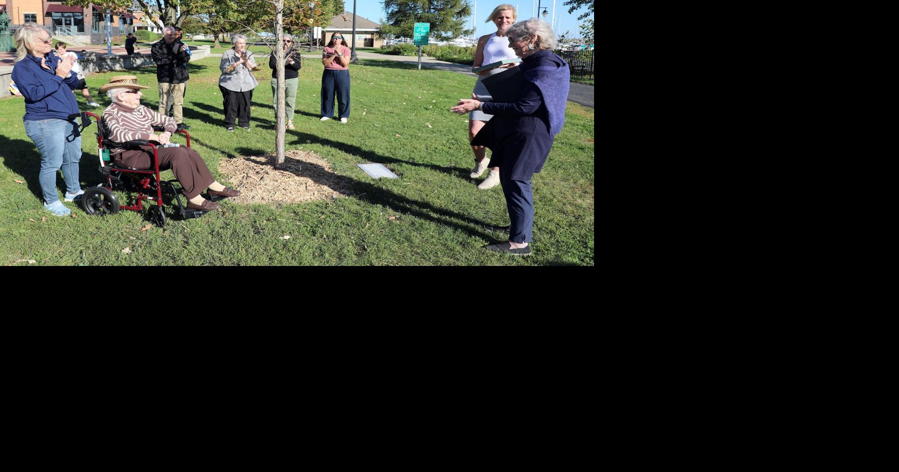 Tree planting marks Kenosha Community Foundation centennial
