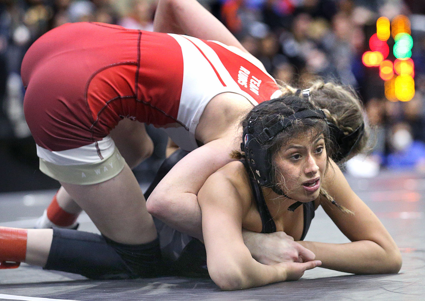 High school wrestling Indian Trail senior Karina Torres runner-up at 100 pounds in girls state tourney photo