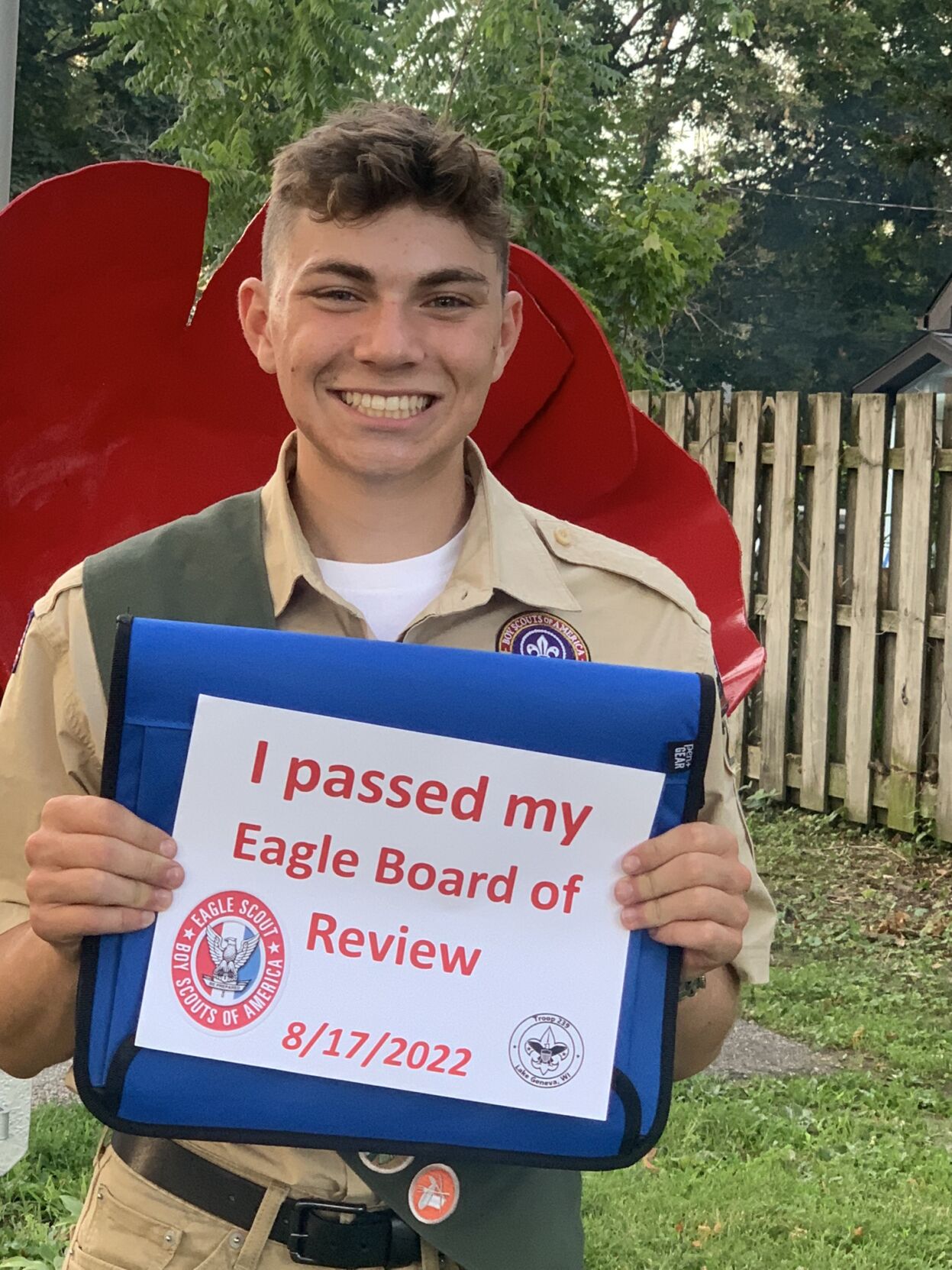 Area Scout with Kenosha ties set for Eagle Court of Honor