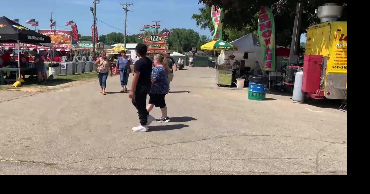 Walk through Elkhorn Ribfest