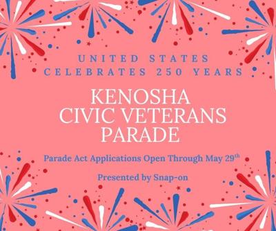 Kenosha Civic Veterans Parade Applications Due by May 29, 2026