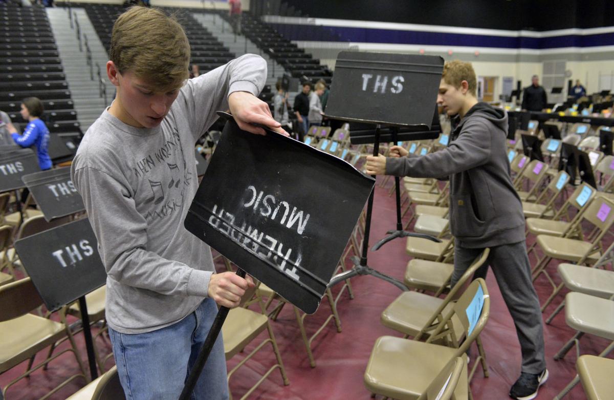 BAND-O-RAMA SET UP