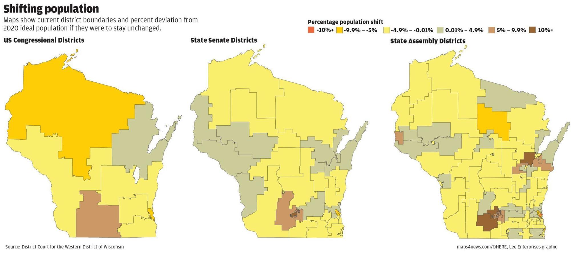Lawsuit challenges Wisconsin's political maps a day after release of