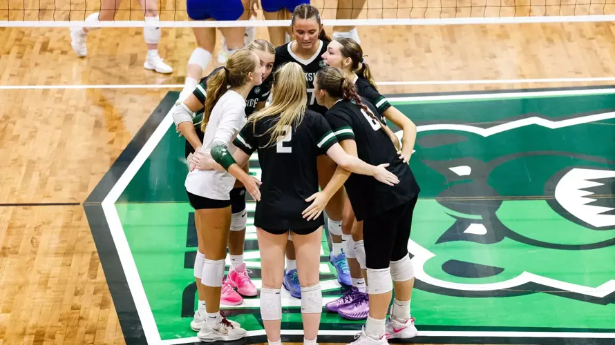 Parkside Volleyball Drops Four-Set Match at Wayne State