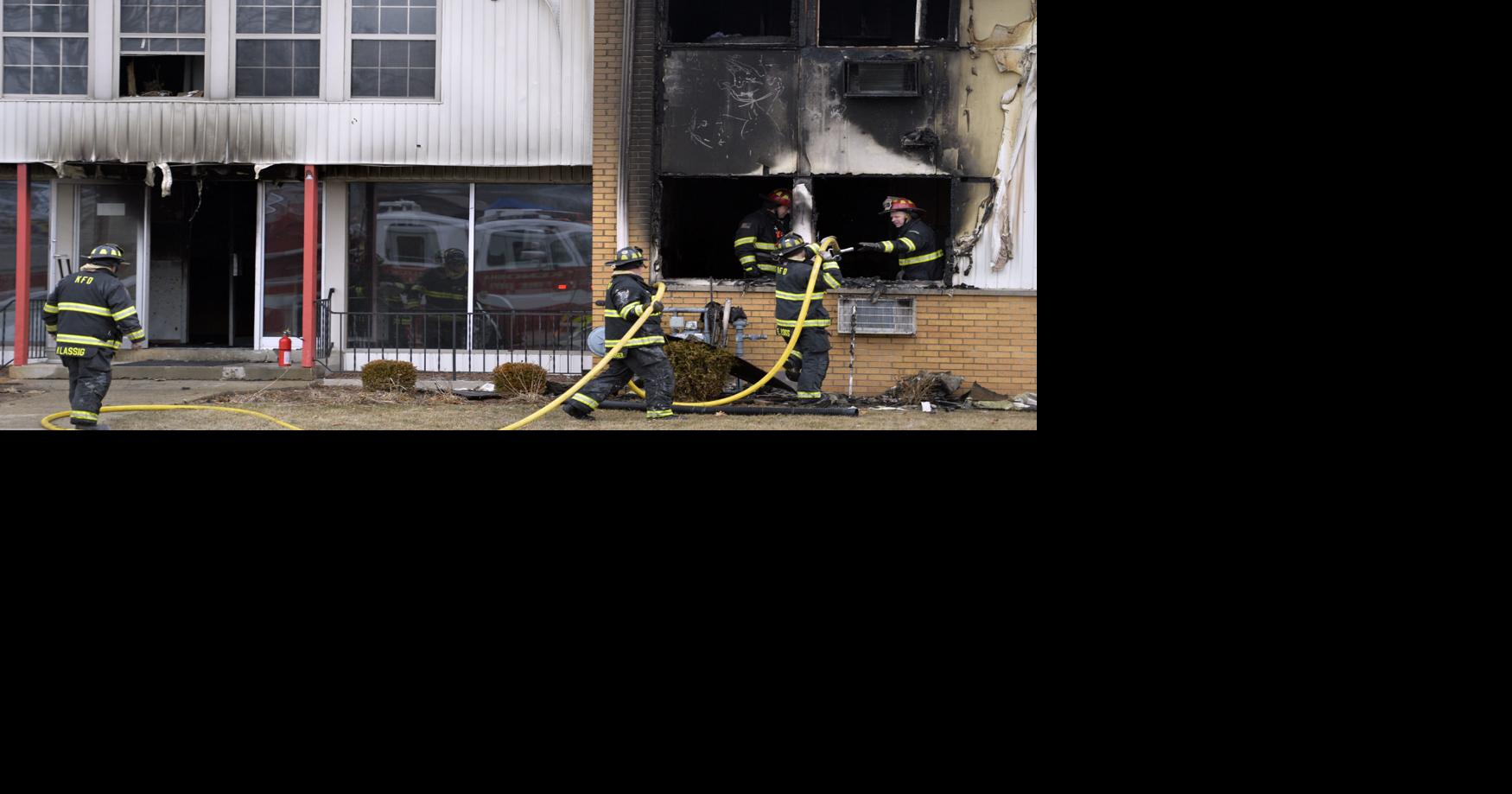 Apartment fire leaves four injured, many displaced