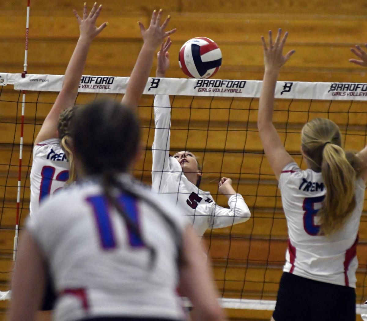 Girls volleyball roundup: Bradford sweeps Tremper | Local High School ...