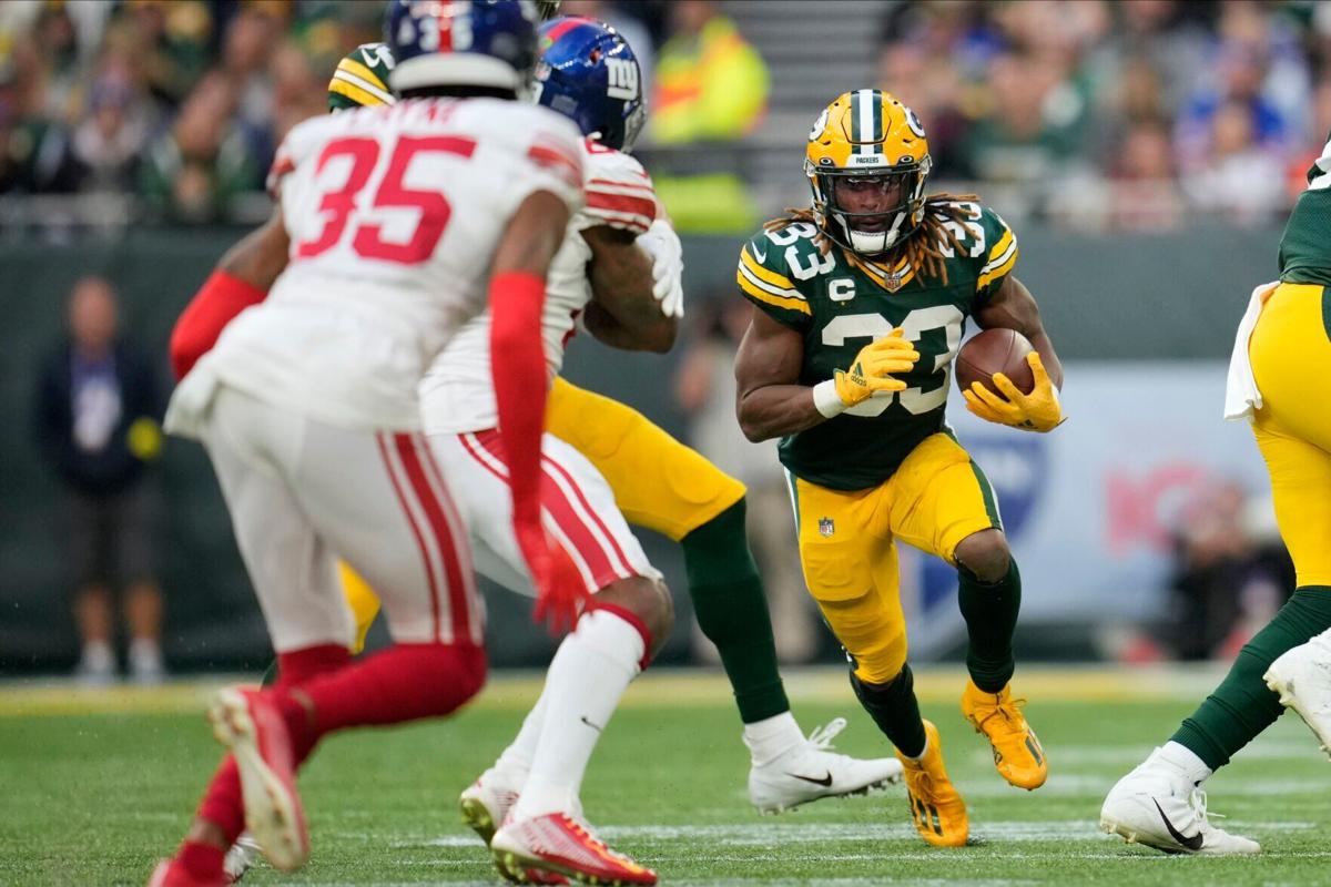 Green Bay Packers Matt LaFleur, Aaron Jones, & AJ Dillon Headline