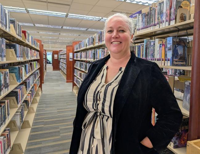 Library Director Sarah Townsend at Southwest Library