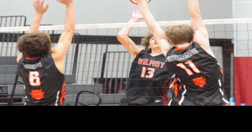 Boys volleyball Late Burlington rally ends Wilmot's historic season
