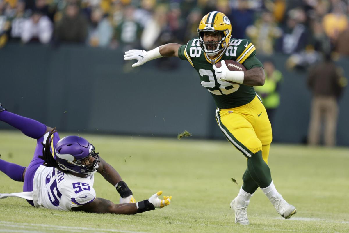 Green Bay Packers RB AJ Dillon never skips leg day (Photo)