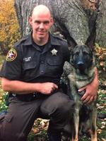 Deputy Terry Tifft and K9 Riggs
