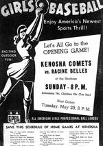 Kenosha Comets vs Racine Belles poster