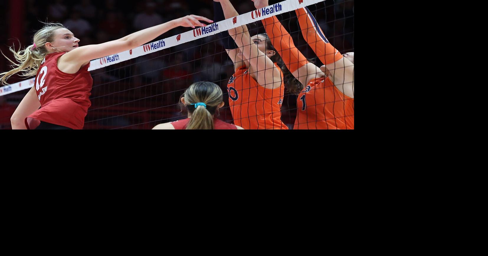 3 things that stood out from Wisconsin volleyball's sweep of Auburn in Big Ten/SEC Challenge