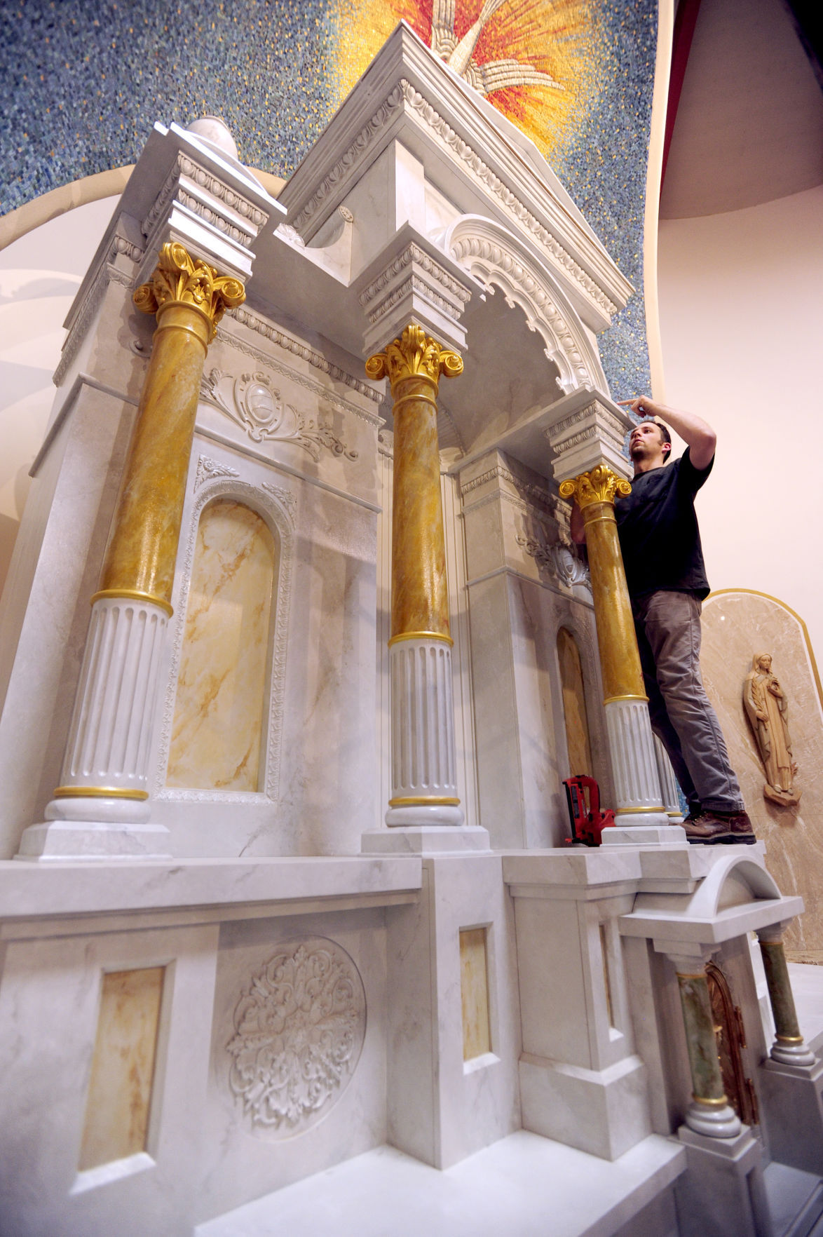 Mount Carmel Catholic Church installs new High Altar Faith